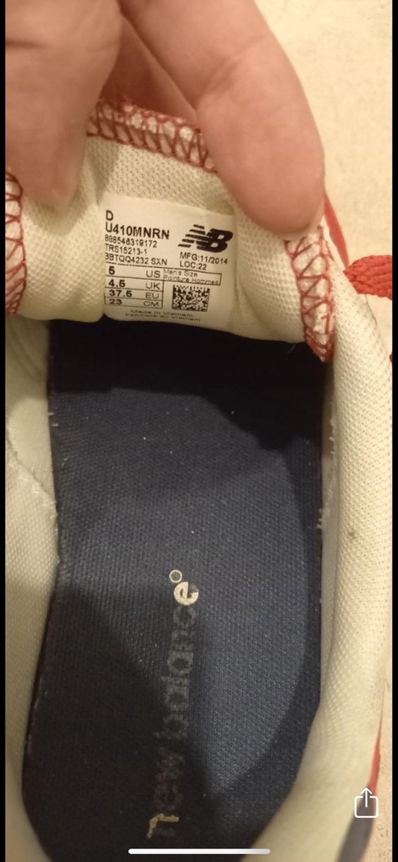 New balance Kırmızı Kadın Spor Ayakkabı - Görsel 3