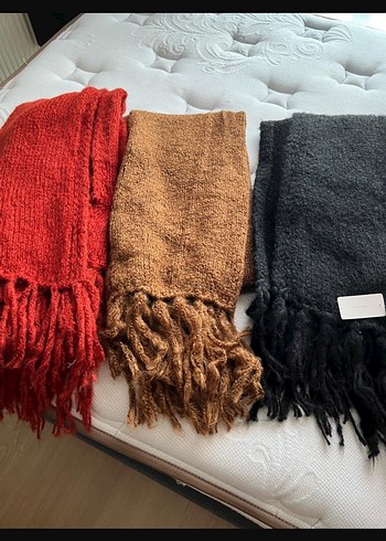 Örgü Bohem Tarzı Kadın Atkı - Görsel 7