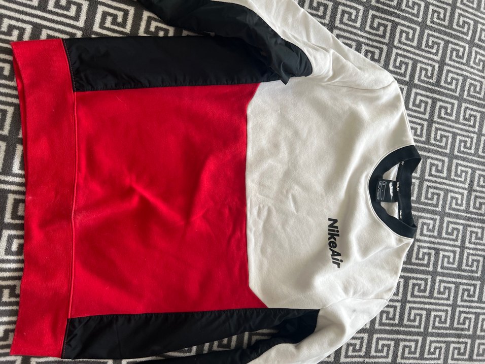 Renk Bloklu Rahat Sweatshirt — görsel 3/3