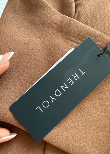 36 Beden kahverengi Renk Kadın Koyu Bej Straplez Bustiyer