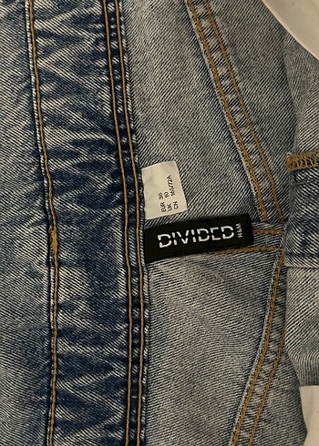 38 Beden Kadın Gri Denim Kısa Askılı Tulum
