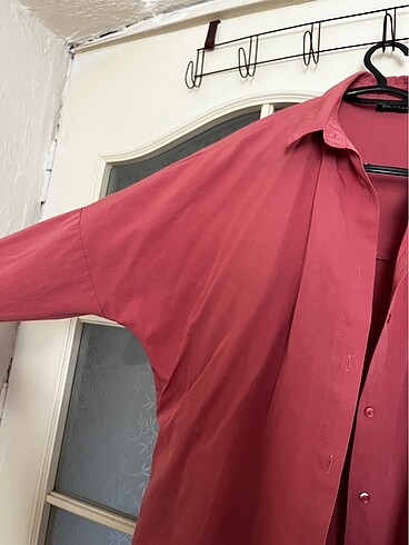 Pembe gömlek - Görsel 4
