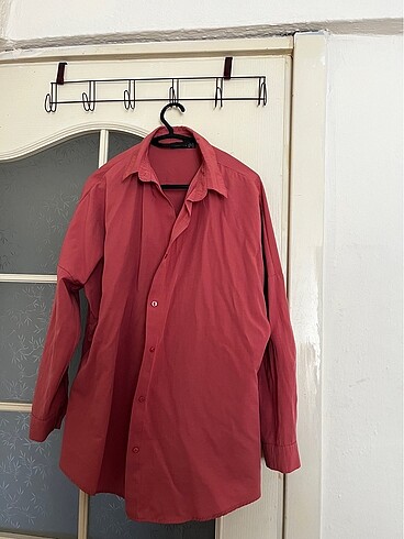 Pembe gömlek - Görsel 3