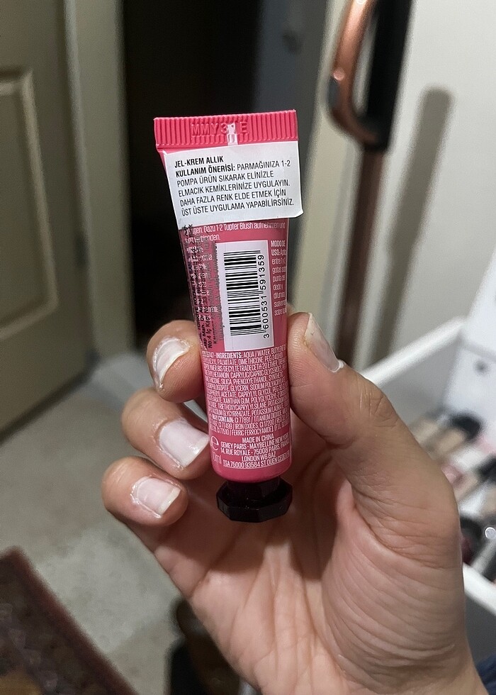 Maybelline likit allık - Görsel 2