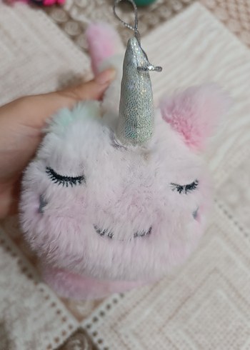 Beden çeşitli Renk Ünicorn Çocuk Peluş Kulaklık