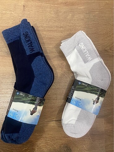 6 çift Yürüyüş Çorabı Unisex