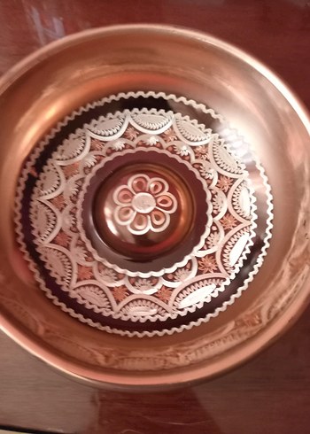  Beden Parlak Bakır görünümlü hamam tası