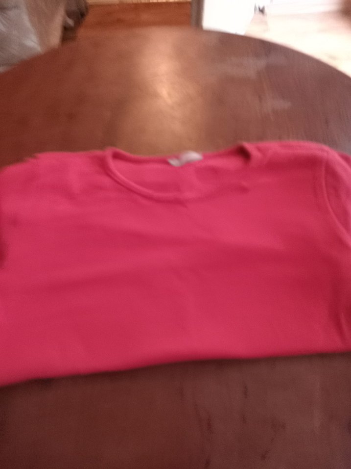 Kız Çocuk Kırmızı uzun Kollu Tişört - Görsel 2