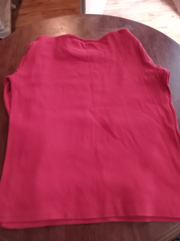 Kız Çocuk Kırmızı uzun Kollu Tişört - Görsel 3