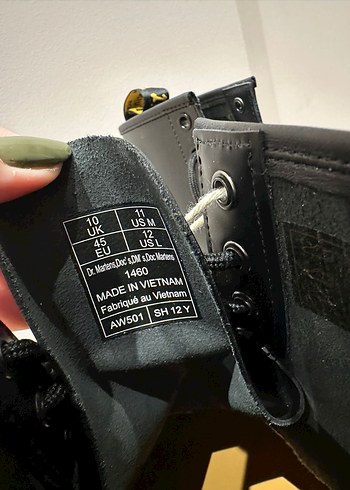 Siyah Dr. Martens Bağcıklı Bot - Görsel 5