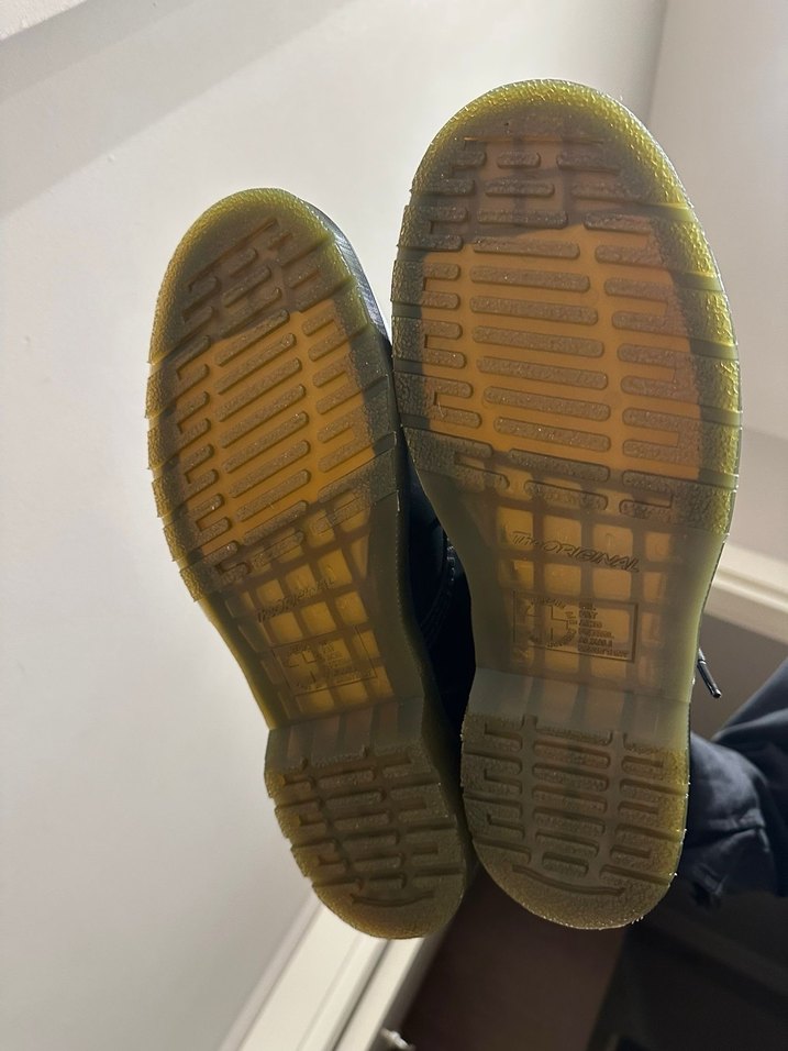 Siyah Dr. Martens Bağcıklı Bot - Görsel 4