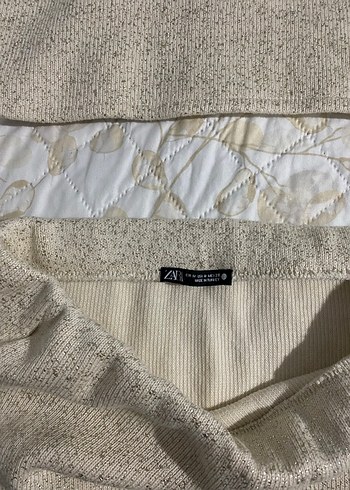 Zara Uzun Kollu Örme Kadın Kazak midi etek takım - Görsel 5