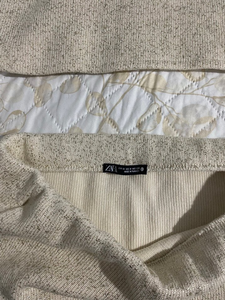 Zara Uzun Kollu Örme Kadın Kazak midi etek takım - Görsel 5