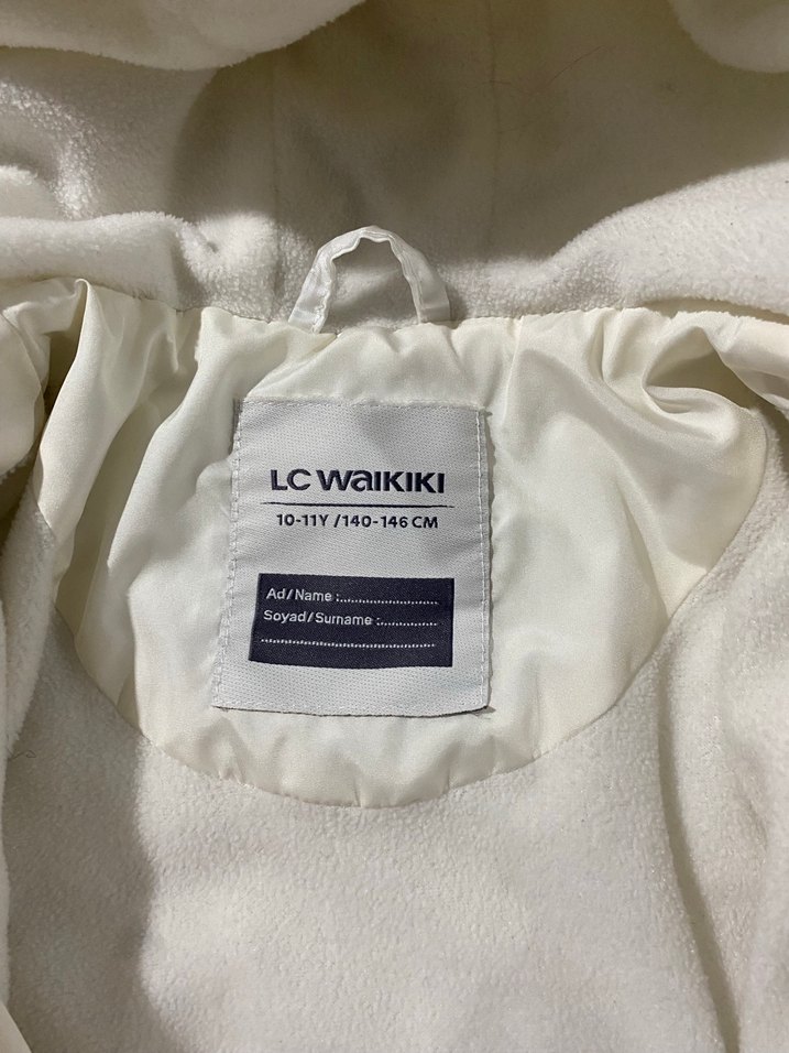 Kız Çocuk Pembe Kapüşonlu Fermuarlı Mont - Görsel 4