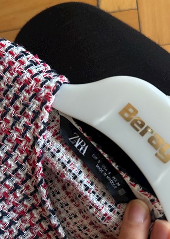 s Beden beyaz Renk Örgü Detaylı Kadın Bluz, Uzun Kollu, Beyaz
