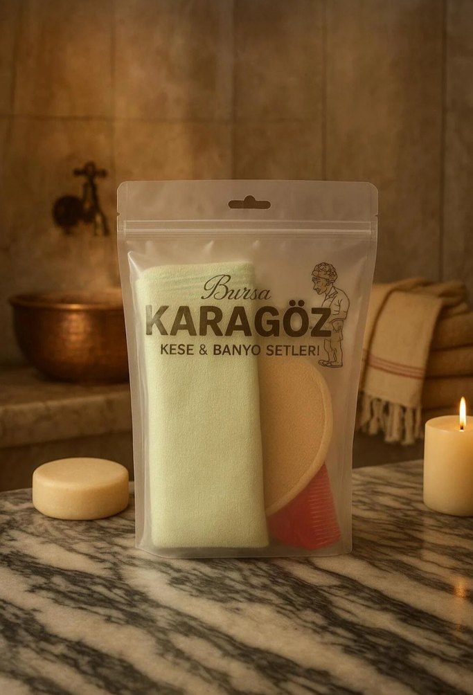 kese ve banyo seti - Görsel 3