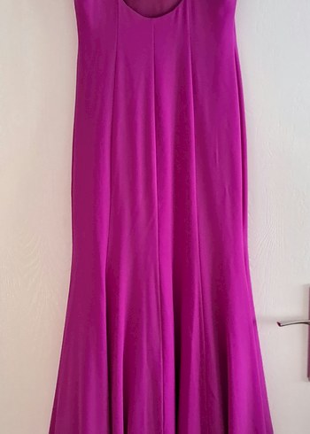Bellamare Fuşya Abiye Elbise - Görsel 3