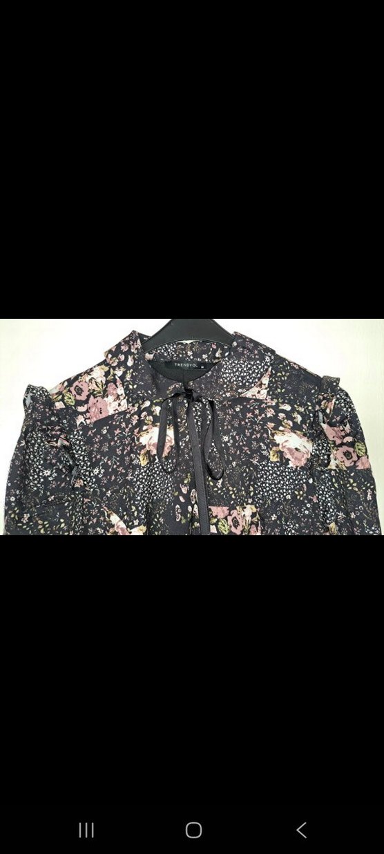 Trendyol Renkli Volanlı Elbise - Görsel 3