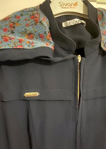 Kadın Siyah Uzun Ferrace - Görsel 3