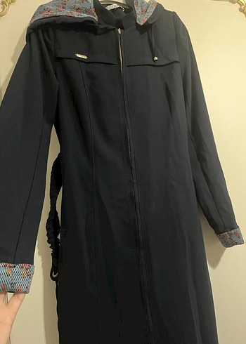 Kadın Siyah Uzun Ferrace - Görsel 2