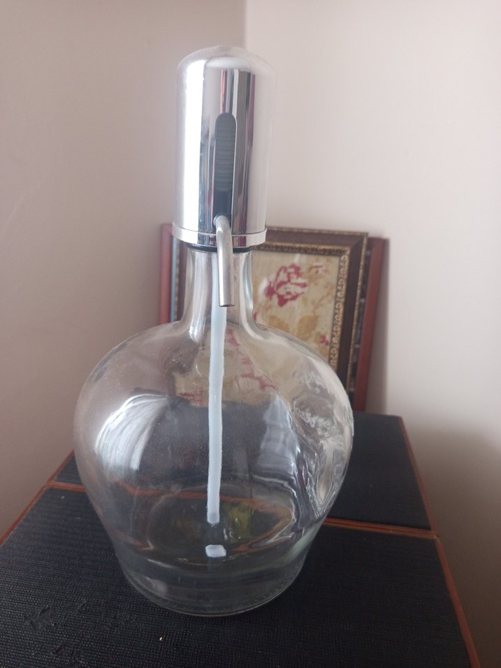 Şeffaf Cam Bebek Biberonu Pompalı - Görsel 5