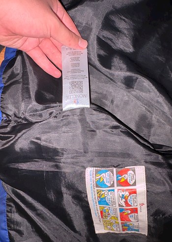 Mavi Erkek Şişme Yelek, Fermuarlı, Yüksek Yaka - Görsel 3