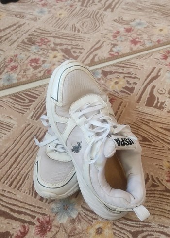 Diğer USPA Beyaz Yüksek Topuklu Spor Ayakkabı