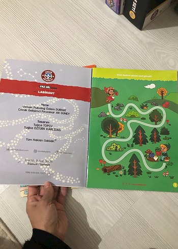 Yaz-Sil Serisi 2-4 Yaş Labirent ve Dikkat Kitapları - Görsel 2