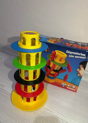 Renkli Pisa Denge Oyunu 4+ Yaş - Görsel 2