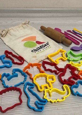 Renkli Hayvan Figürlü Oyun Hamuru Seti - Görsel 3