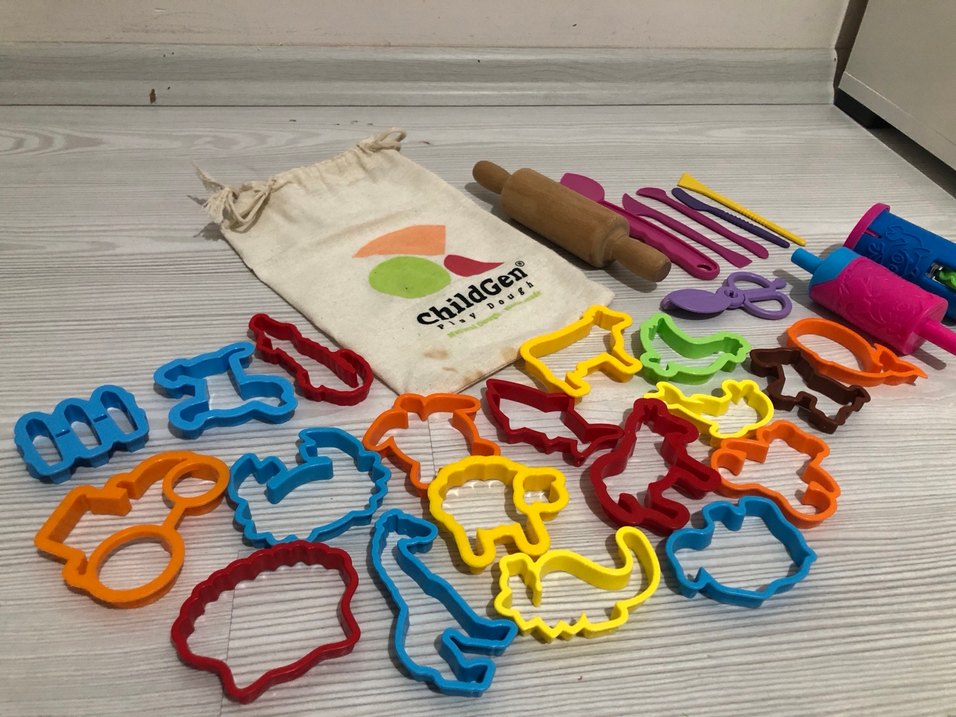 Renkli Hayvan Figürlü Oyun Hamuru Seti - Görsel 3