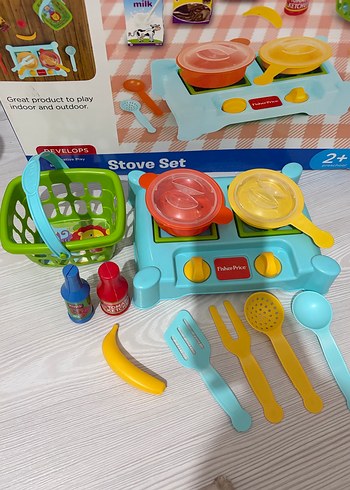 Fisher-Price Renkli Eğitici Mutfak Oyuncak Seti - Görsel 2