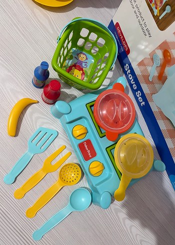 Fisher-Price Renkli Eğitici Mutfak Oyuncak Seti - Görsel 3