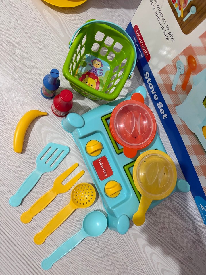 Fisher-Price Renkli Eğitici Mutfak Oyuncak Seti - Görsel 3