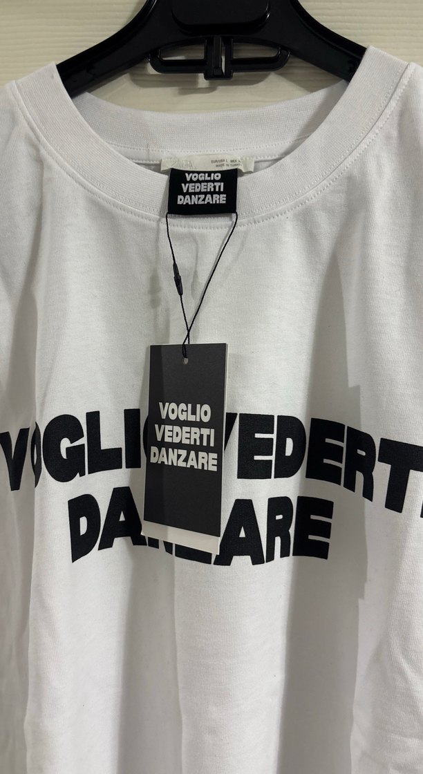 Beyaz Baskılı Kadın Tişört - Görsel 2