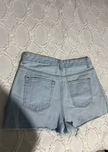 Kot şort XL beden.Sadece 1 kez giyildi - Görsel 2