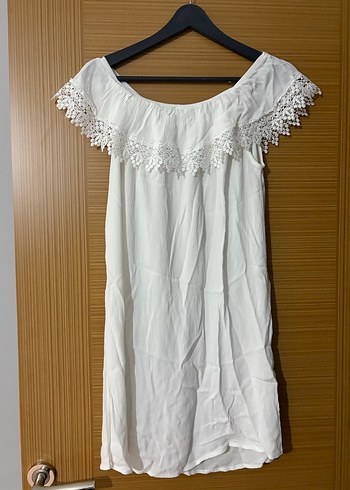 Plaj elbisesi L beden sadece 1 kez giyildi - Görsel 2