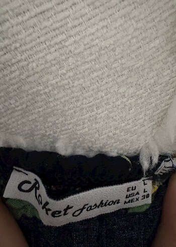 Çiçekli plaj elbisesi L beden. - Görsel 3