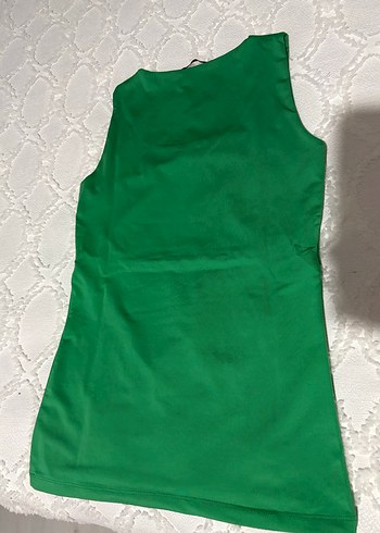 Karol marka L beden yeşil bluz. - Görsel 2