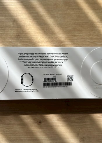 Siyah Parlak Apple Watch Akıllı Saat - Görsel 2