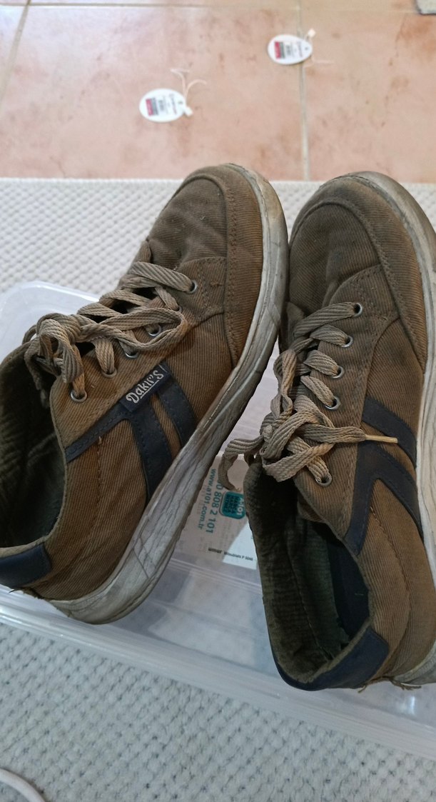 Gri Sokak Stili Erkek Bağcık - Görsel 2