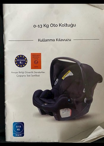 0 - 13 kg Beden gri Renk Gri Bebek Oto Koltuğu