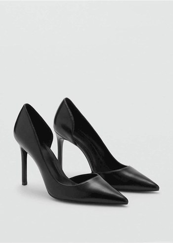 Mango Siyah Stiletto Topuklu Kadın Ayakkabı