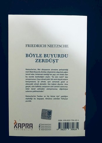 Böyle Buyurdu Zerdüşt - Friedrich Nietzsche