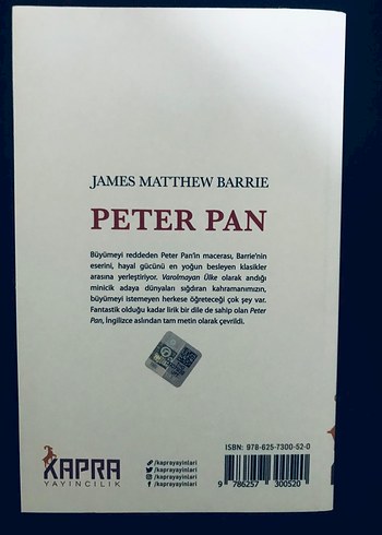  Peter Pan - James Matthew Barrie