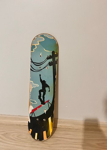 Parlak Sarı Çocuk Kaykay tahtası - Görsel 2