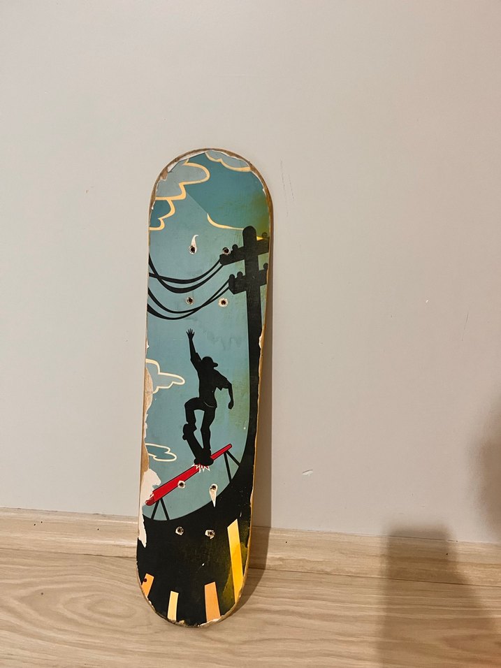 Parlak Sarı Çocuk Kaykay tahtası - Görsel 2