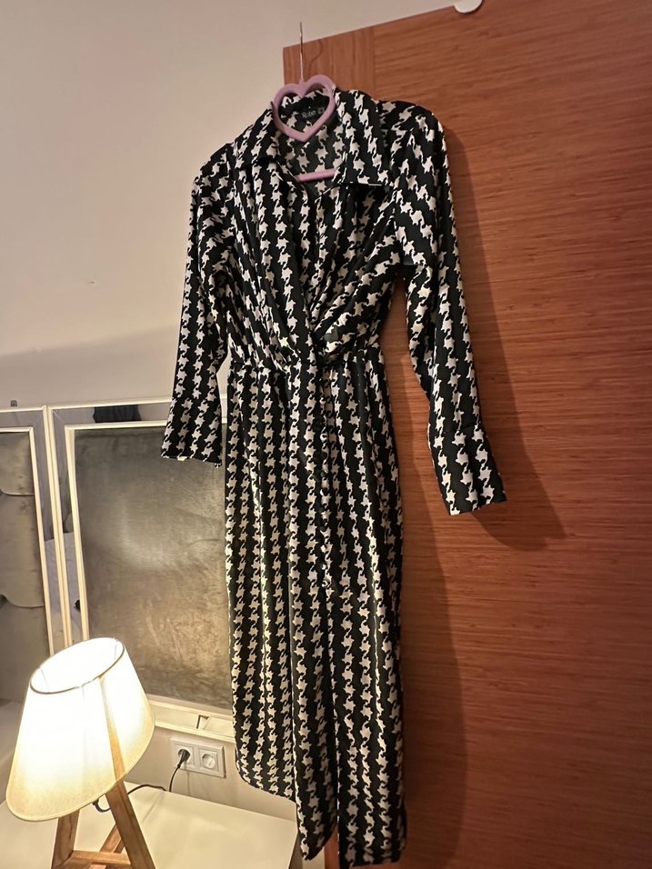 Kadın Siyah Hamile Elbisesi - Görsel 3