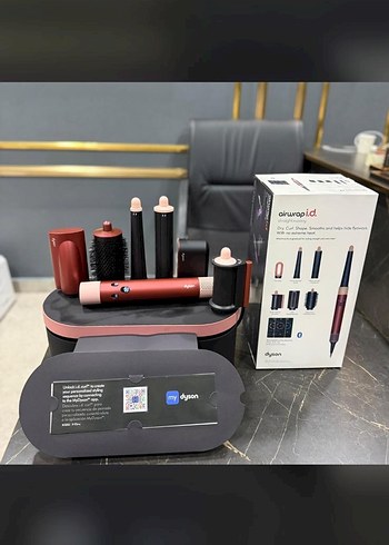 Dyson Airwrap Kırmızı Saç Şekillendirici Set
