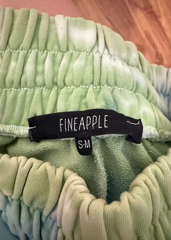 Yeşil Batik Desenli Mini Şort - Görsel 3